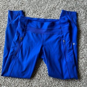 Lululemon Leggings Cobalt Blue EUC